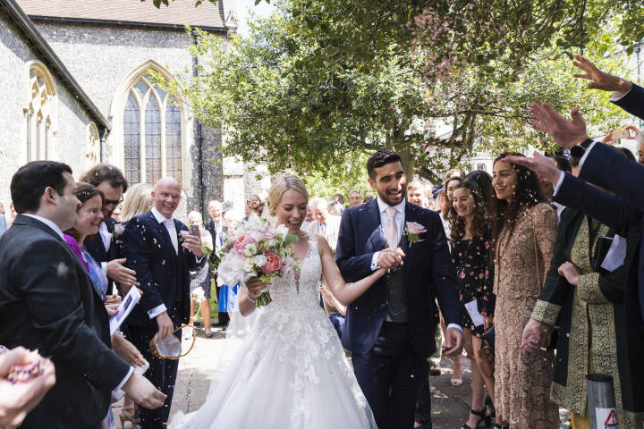 Stephanie and Alex - Lakeside Marquee Wedding in Oxfordshire gallery image