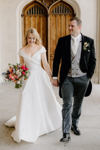Eve and Matt Real Wedding at Ashridge House