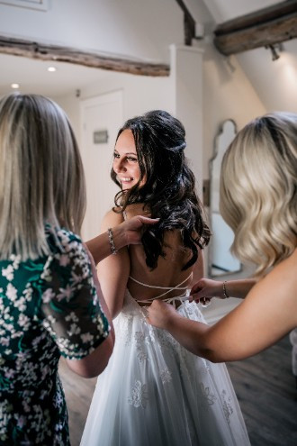 Lapstone Barn Real Wedding Dress