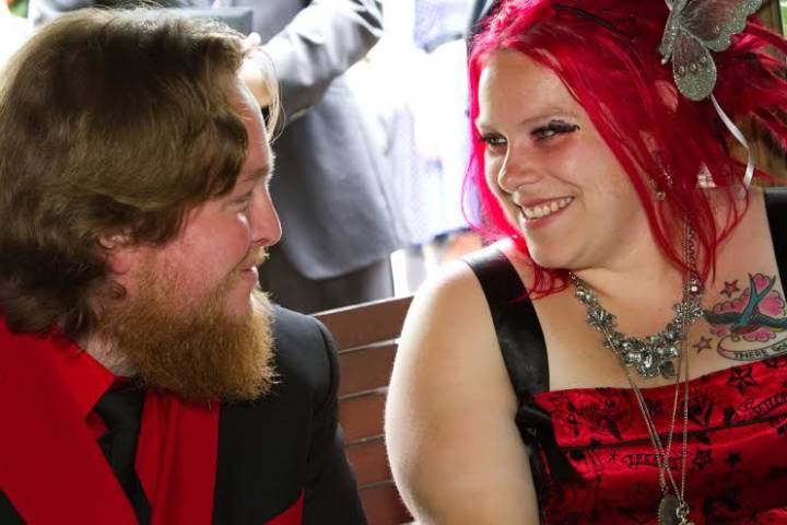 James and Michelle - Alice in Wonderland Wedding in Wiltshire gallery image