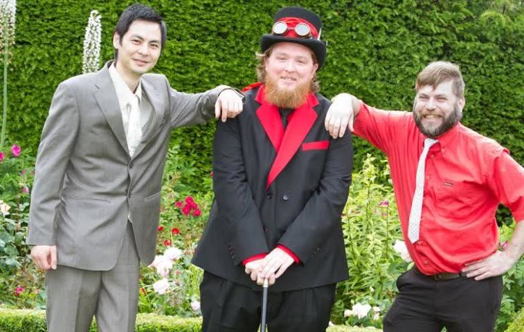 James and Michelle - Alice in Wonderland Wedding in Wiltshire gallery image