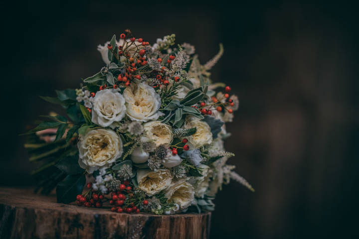 Megan and Oliver - An Autumn Wedding in Welsh Country House gallery image