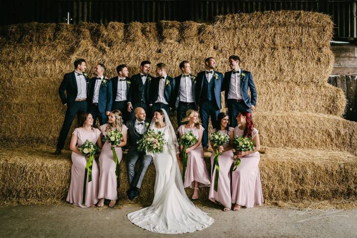 Cindy and Elan - Cheshire Barn Wedding With Interfaith Ceremony gallery image