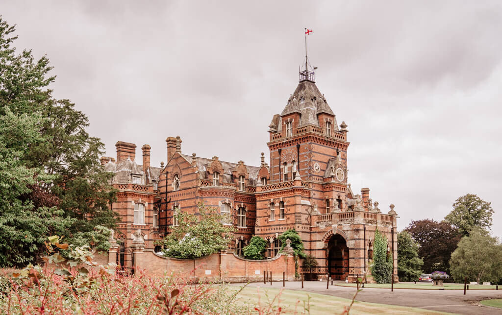 Exterior of The Elvetham, a country house wedding venue in Hampshire
