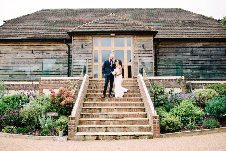 Kerrie and Tom - An Elegant Barn Wedding in Sussex gallery image
