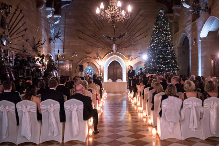 Chelsey and James - An Elegant, Christmas Wedding at Warwick Castle gallery image