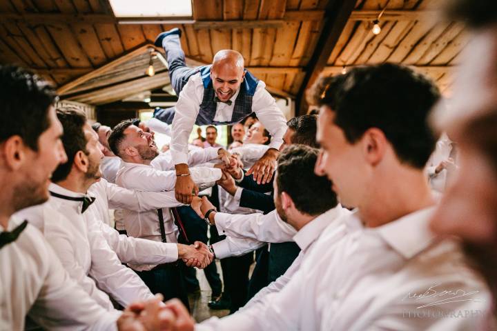 Cindy and Elan - Cheshire Barn Wedding With Interfaith Ceremony gallery image
