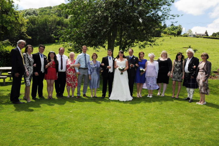Emma and James - A Blue Themed Hotel Wedding gallery image