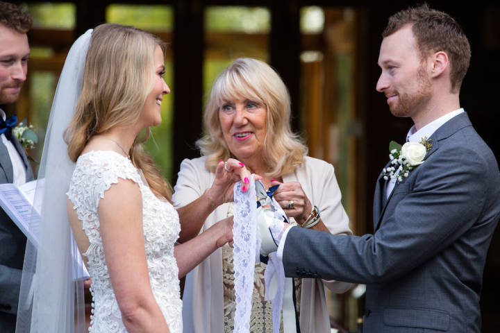 Kat and Andy - An Autumn Outdoor Wedding in Oxfordshire Barn gallery image