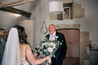 Lapstone Barn Real Wedding Father of the Bride