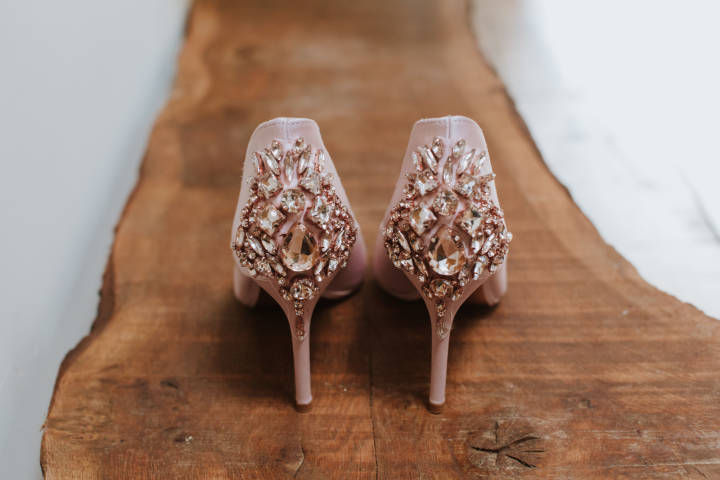 Brett and Amy - A Spring Barn Wedding in Oxfordshire gallery image