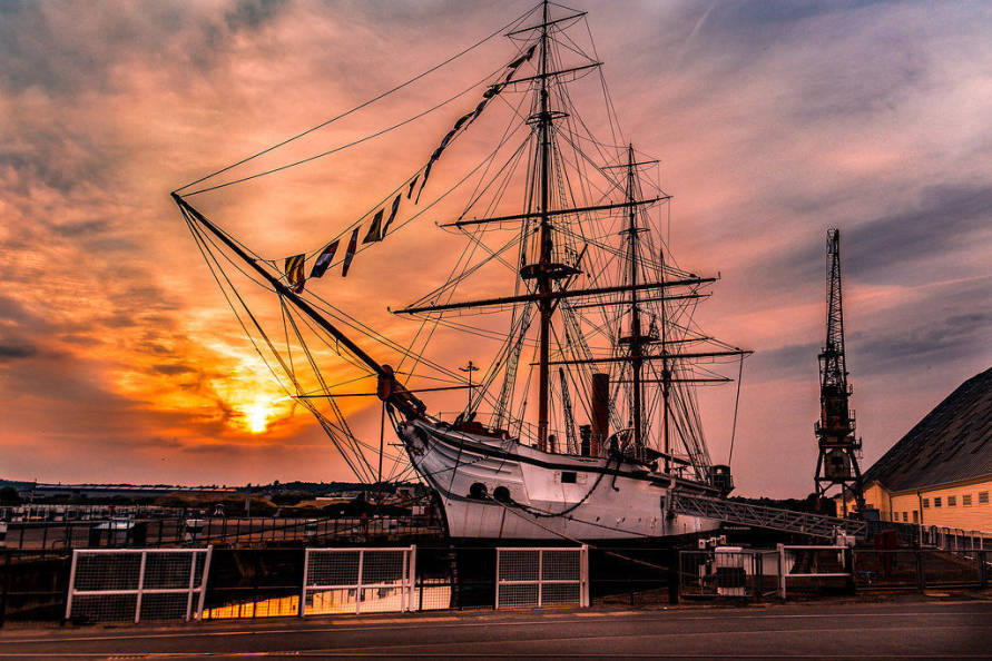 The Historic Dockyard in Chatham | Unusual wedding venues | Guides for Brides