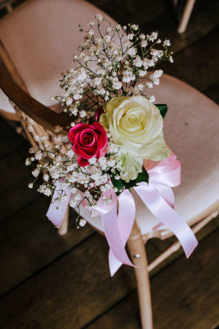Sophie and Ben - A Cambridgeshire Barn Wedding with a Hot Pink Theme gallery image