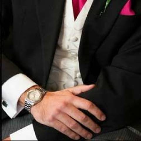 Sarah and Mike - A Traditional Big Day With A Cerise Pink Theme gallery image