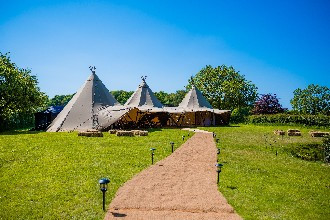 The Firs Wedding Tipis