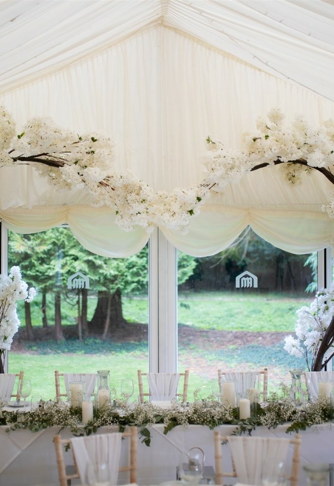 wedding breakfast at Missenden Abbey