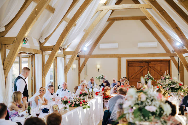 Sophie and Ben - A Cambridgeshire Barn Wedding with a Hot Pink Theme gallery image