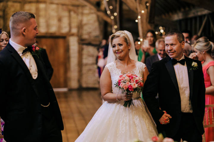 Sophie and Ben - A Cambridgeshire Barn Wedding with a Hot Pink Theme gallery image