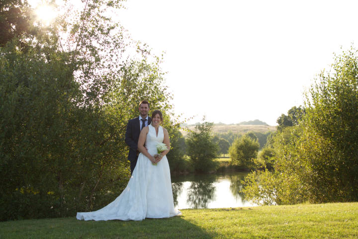Lauren and Adam - A Rustic Summer Wedding in Hampshire Golf Club gallery image