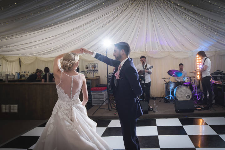 Stephanie and Alex - Lakeside Marquee Wedding in Oxfordshire gallery image