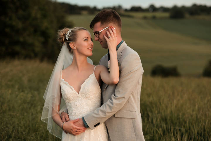 Natasha and Josh - A Summer Festival Wedding in Essex Barn Venue gallery image