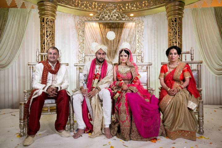 Komal and Rajan - A Large Traditional Indian Wedding in Essex gallery image