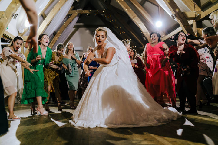 Sophie and Ben - A Cambridgeshire Barn Wedding with a Hot Pink Theme gallery image
