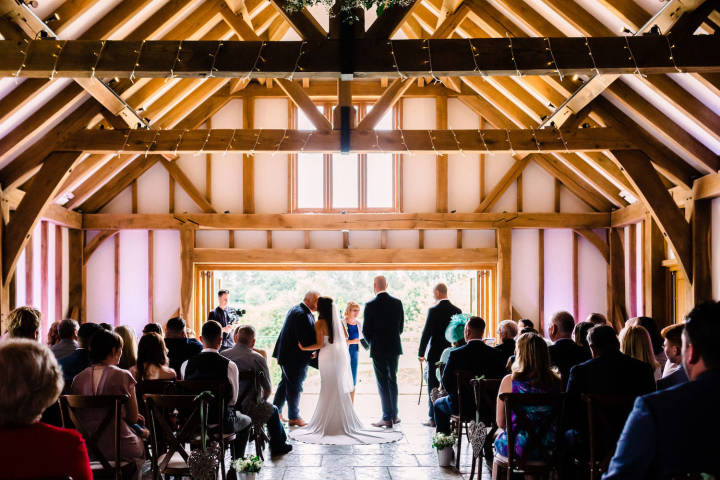 Kerrie and Tom - An Elegant Barn Wedding in Sussex gallery image