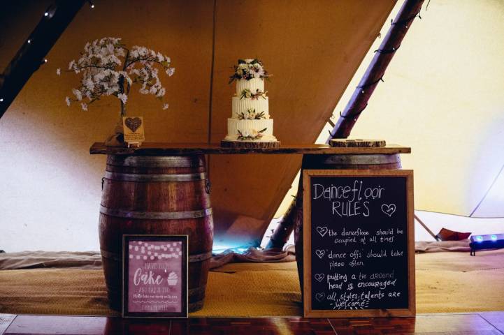 Michelle and Luke - An Fun Outdoor Tipi Wedding in Worcestershire gallery image