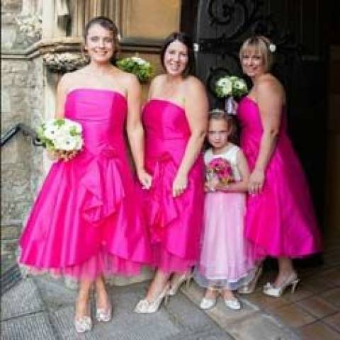 Sarah and Mike - A Traditional Big Day With A Cerise Pink Theme gallery image