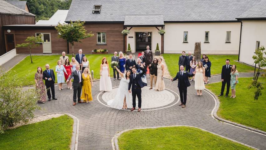 Sarah and Ryan - Welsh Wedding in a Countryside Wedding Venue gallery image