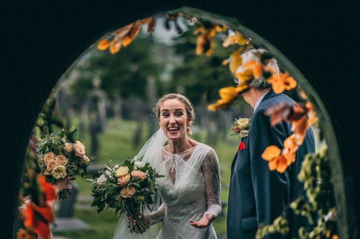 Megan and Oliver - An Autumn Wedding in Welsh Country House gallery image