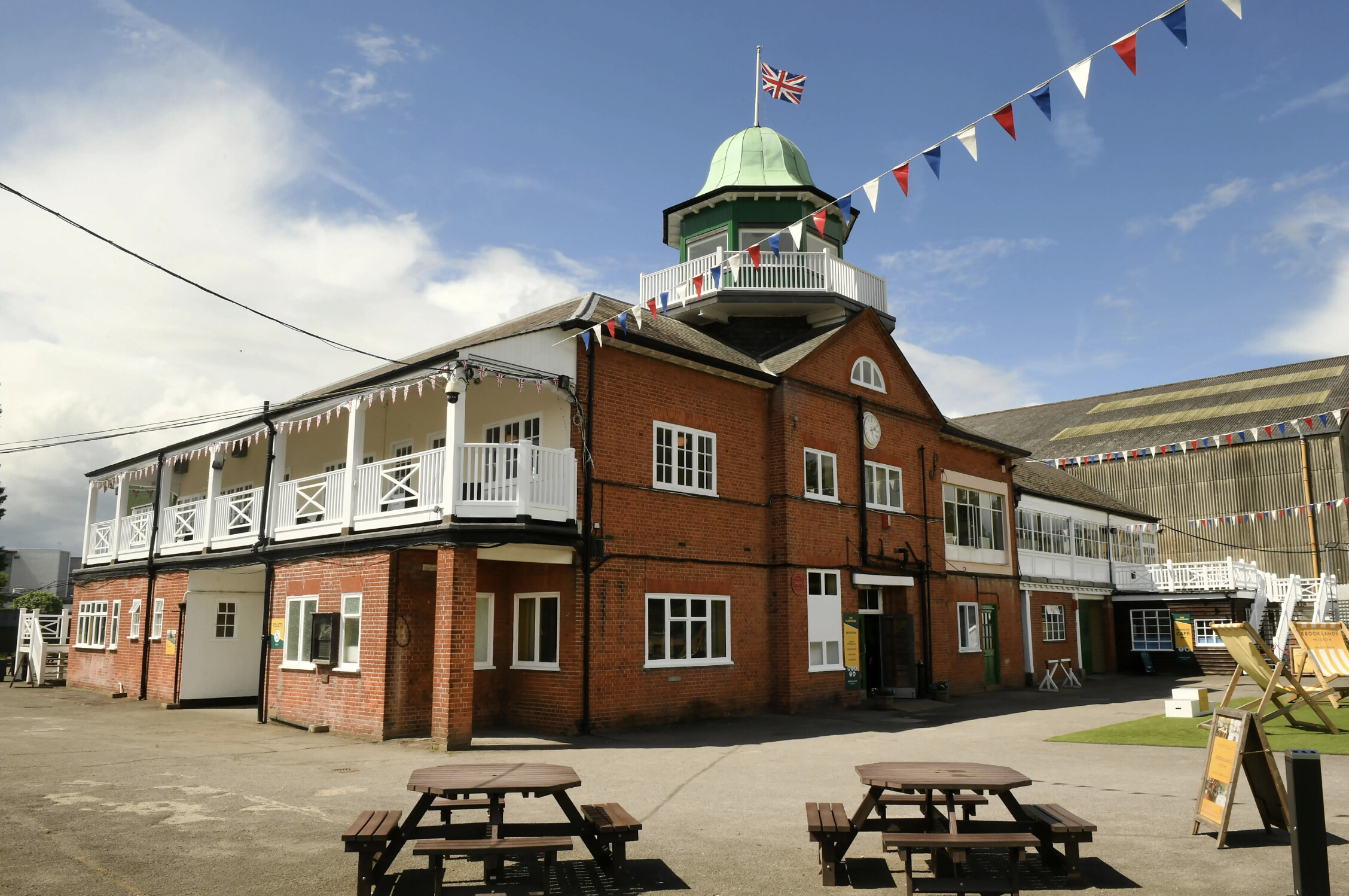 brooklands museum exterior