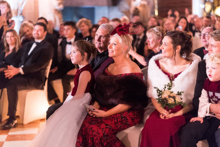 Chelsey and James - An Elegant, Christmas Wedding at Warwick Castle gallery image