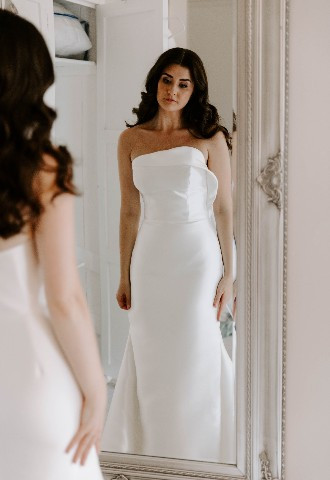 Glewstone Court Real Wedding Dress