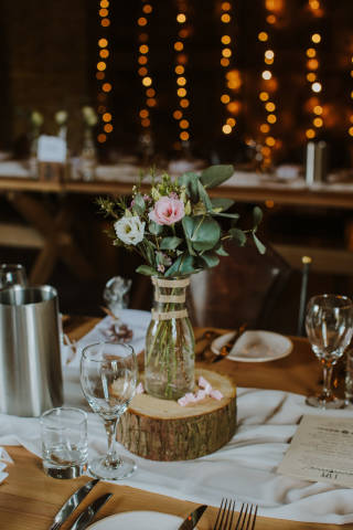 Brett and Amy - A Spring Barn Wedding in Oxfordshire gallery image