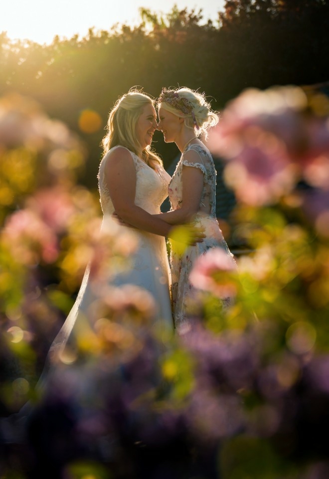 Beccy and Katie Real Wedding