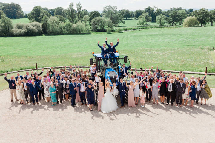 Connie and Chris - Country House Wedding in Devon gallery image