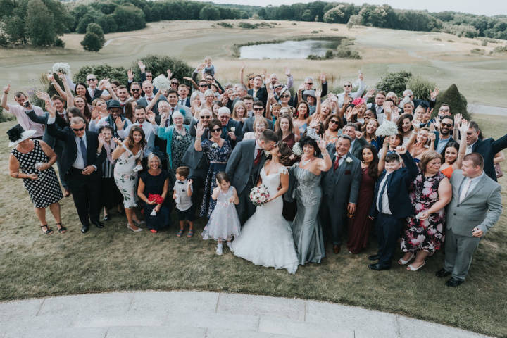 Sophia and Alex - Burgundy and Ivory Golf Club Wedding in Kent gallery image