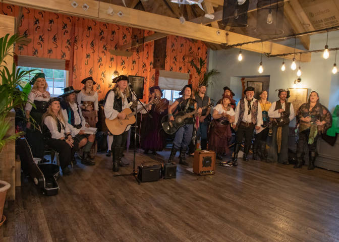 Jake and Charlotte - A Pirate Themed Wedding in Cornwall gallery image