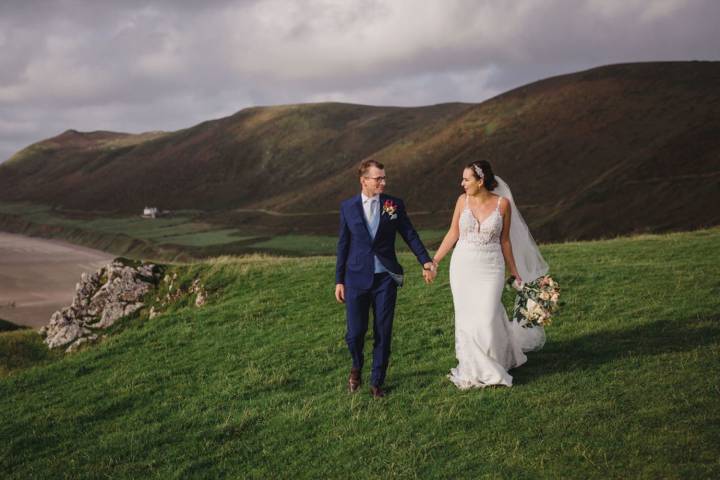 Nadine and Nick - Intimate Country House Wedding in South Wales gallery image