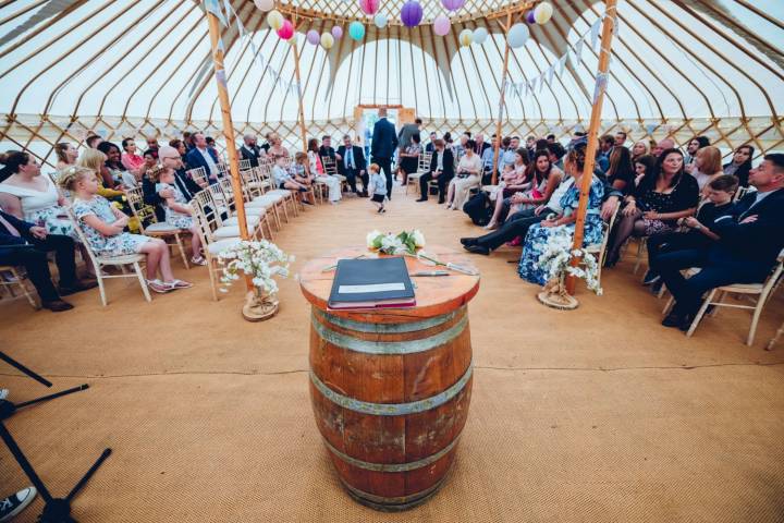 Michelle and Luke - An Fun Outdoor Tipi Wedding in Worcestershire gallery image