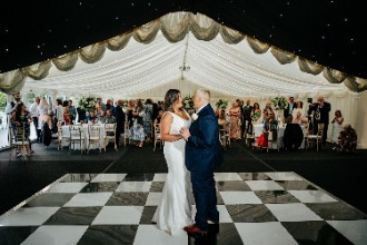 First dance at High House weddings