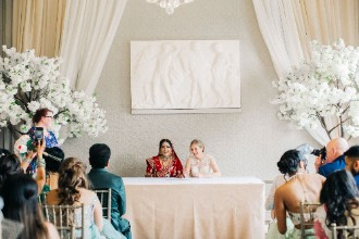 brides signing marriage register
