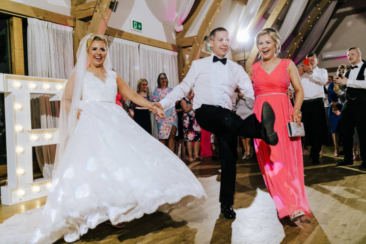 Sophie and Ben - A Cambridgeshire Barn Wedding with a Hot Pink Theme gallery image