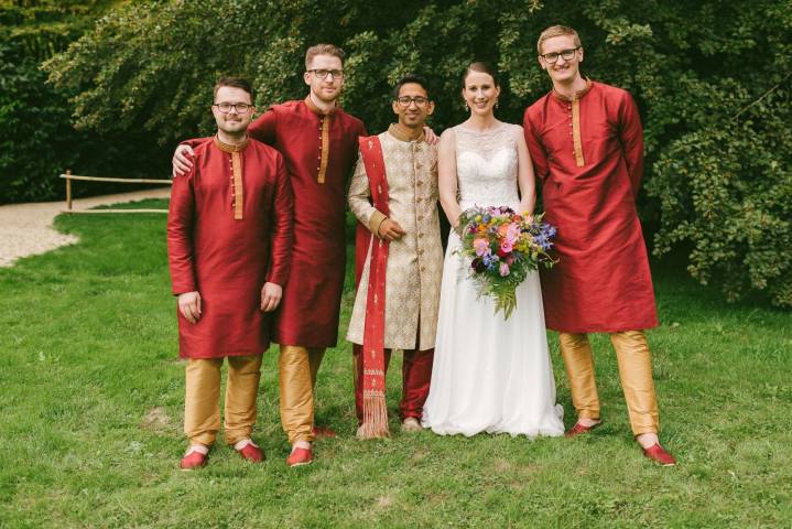 Emma and Nikul - Multi-cultural Asian Wedding in Gloucestershire Venue gallery image
