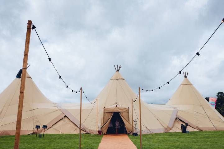 Michelle and Luke - An Fun Outdoor Tipi Wedding in Worcestershire gallery image