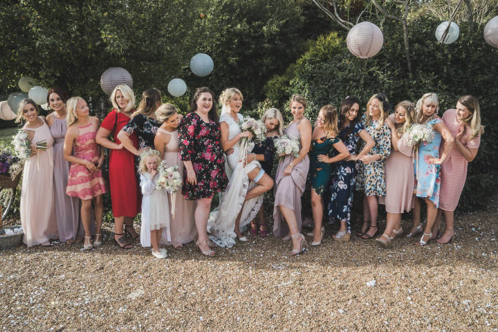 Faye and James - A Beautiful Rustic Barn Wedding in Sussex gallery image
