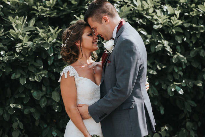 Sophia and Alex - Burgundy and Ivory Golf Club Wedding in Kent gallery image