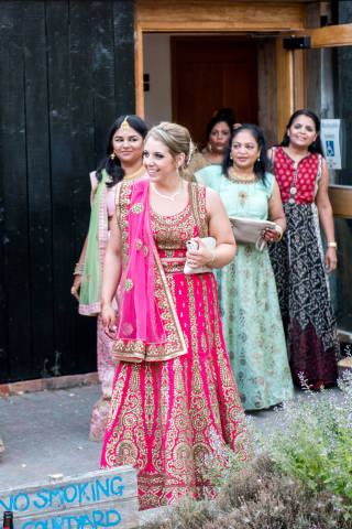 Viren and Claire - A Multi-cultural Asian Wedding in Oxfordshire gallery image